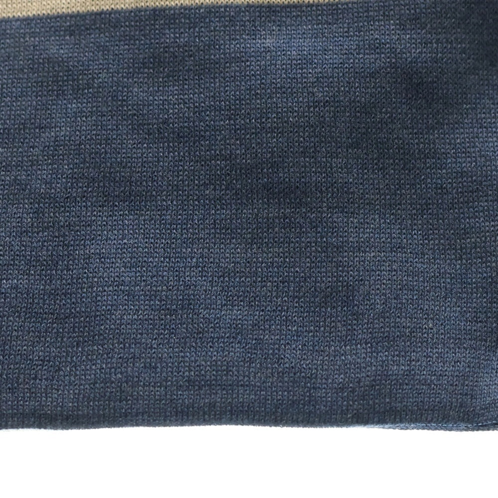 LOUIS VUITTON(ルイヴィトン) ロゴマフラー ストール グレー×ブルー