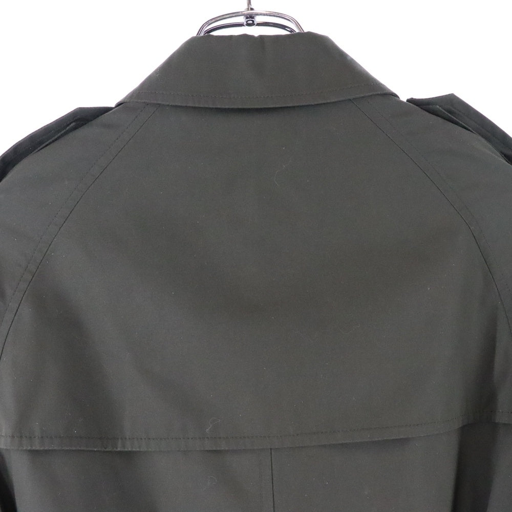 CELINE(セリーヌ) 20SS 裏地トリオンフ総柄 コットン トレンチ ロング コート カーキ 2M015085I