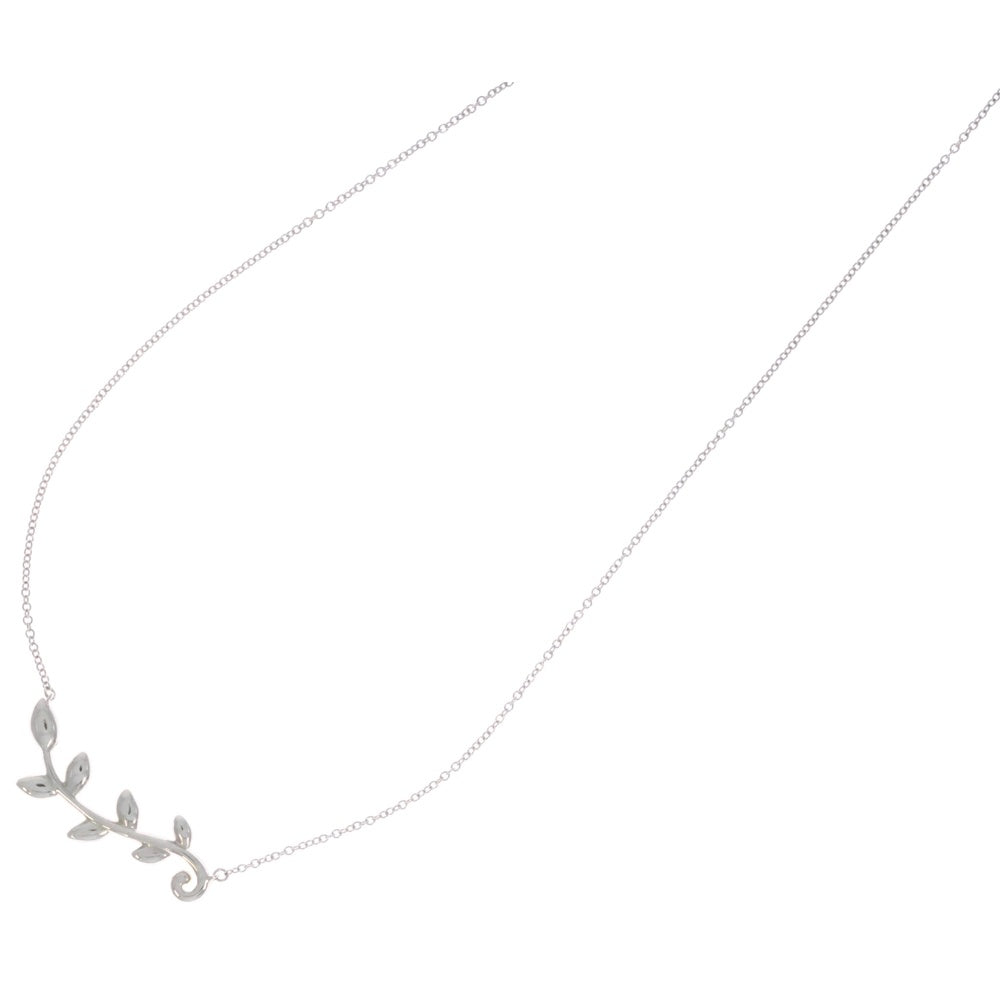 TIFFANY & Co.(ティファニー) オリーブリーフ ヴァイン パロマ ピカソ ペンダント チェーン ネックレス シルバー