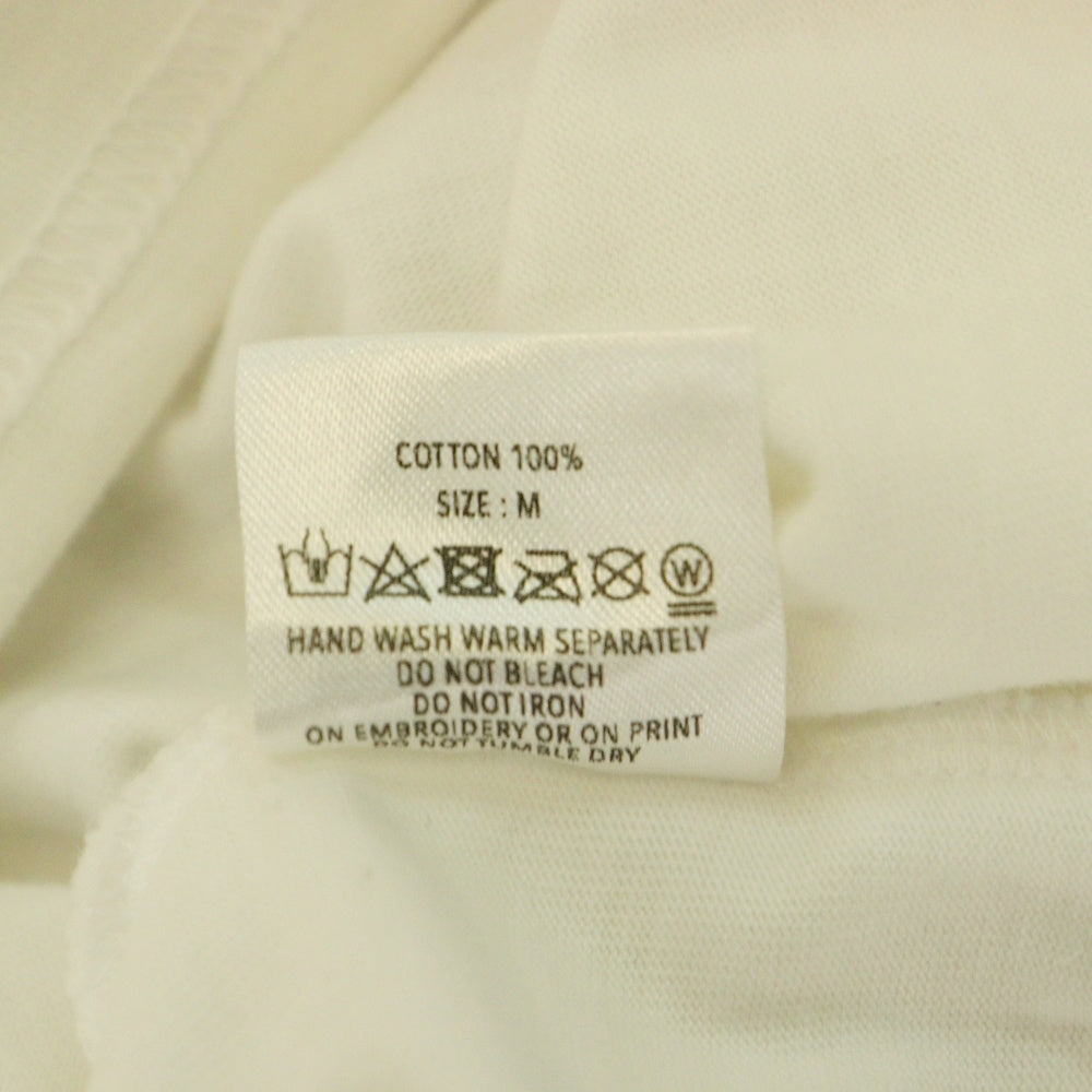 GOD SELECTION XXX(ゴッドセレクショントリプルエックス) ROCKER グラフィックロゴ フォト プリント クルーネック 半袖Tシャツ カットソー ホワイト