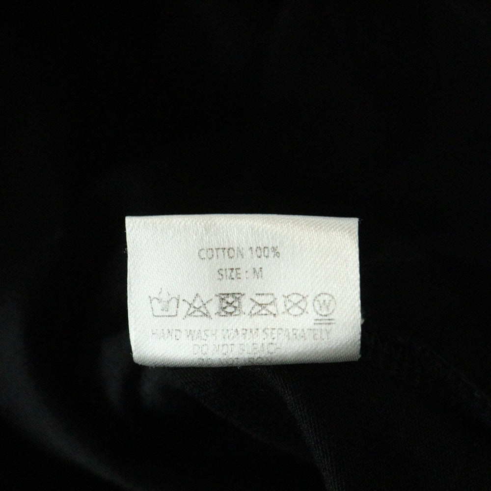 GOD SELECTION XXX(ゴッドセレクショントリプルエックス) ×SANTA CRUZ サンタクルーズ ボックスロゴプリント クルーネック 半袖Tシャツ カットソー ブラック