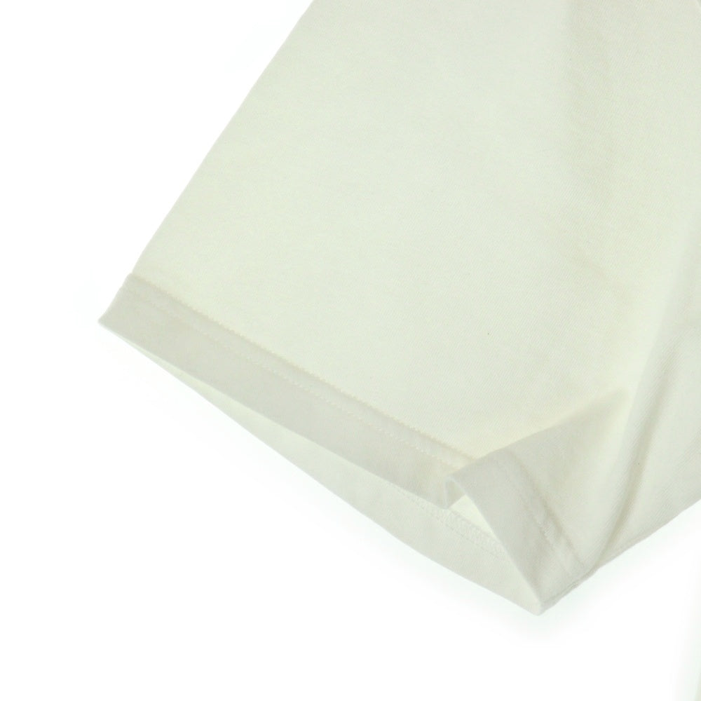 GOD SELECTION XXX(ゴッドセレクショントリプルエックス) GAGA ガガ フォト ロゴプリント クルーネック 半袖 Tシャツ カットソー ホワイト GX-S21-JBST-01