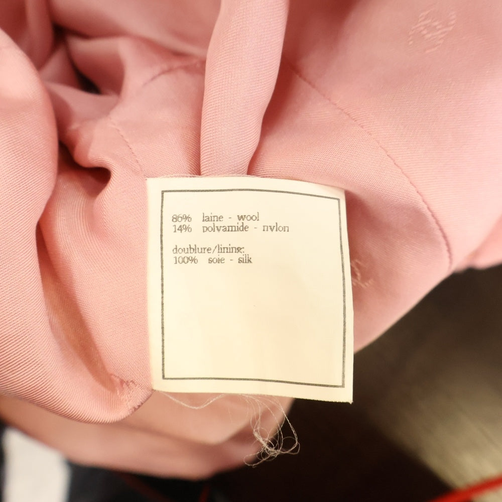 CHANEL(シャネル) 96C クルーズコレクション ココマークボタン ウールツイード ダブルブレスト テーラードジャケット ピンク レディース P06115V04542