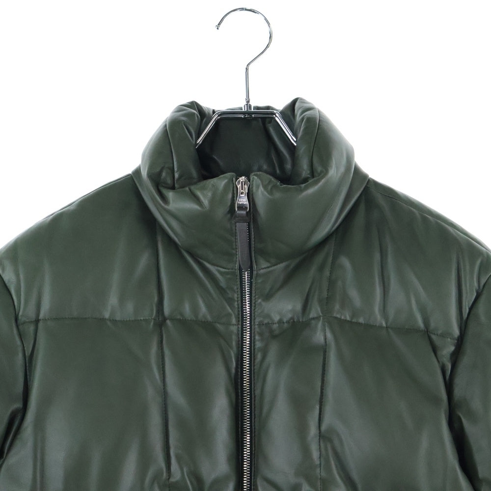 LOUIS VUITTON(ルイヴィトン) 14AW ラムスキン レザー ジップアップ