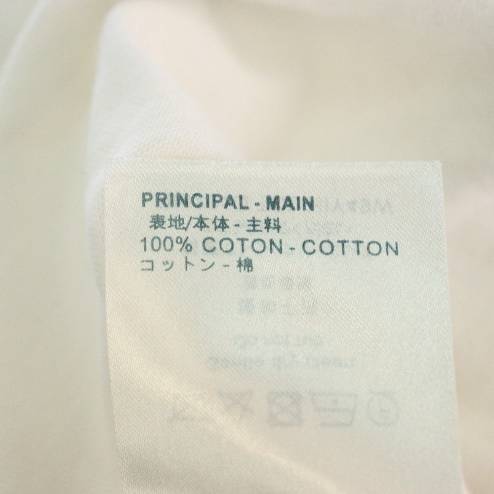 LOUIS VUITTON(ルイヴィトン) 20SS 飛行機 プレーン ロゴプリント インサイドアウト クルーネック 半袖Tシャツ カットソー ホワイト RM201Q TCL HIY49W