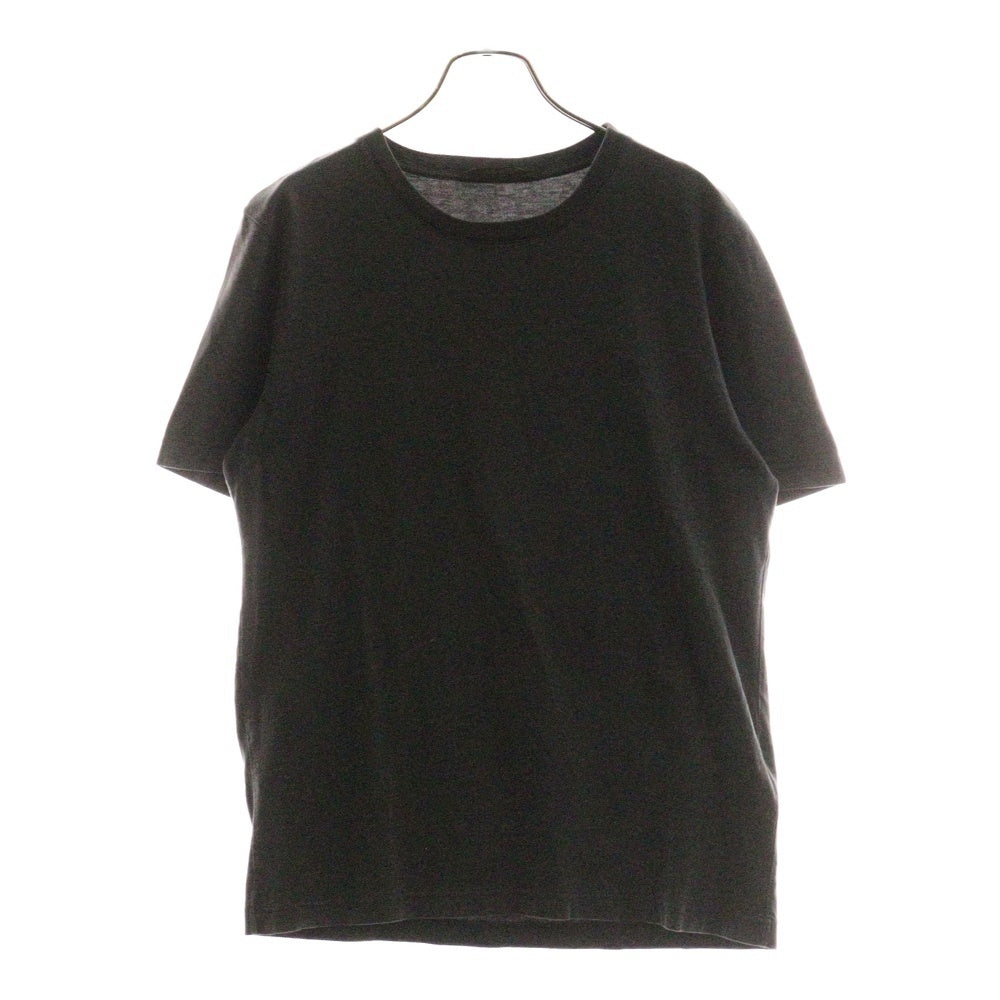 LOUIS VUITTON(ルイヴィトン) 17SS ワンポイントロゴ刺繍 クルーネック 半袖Tシャツ カットソー グレー RM171Q JC8 HAY50W
