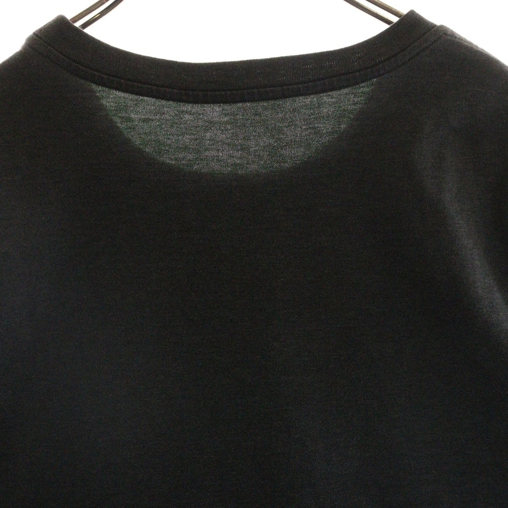 LOUIS VUITTON(ルイヴィトン) 17SS ワンポイントロゴ刺繍 クルーネック 半袖Tシャツ カットソー グレー RM171Q JC8 HAY50W