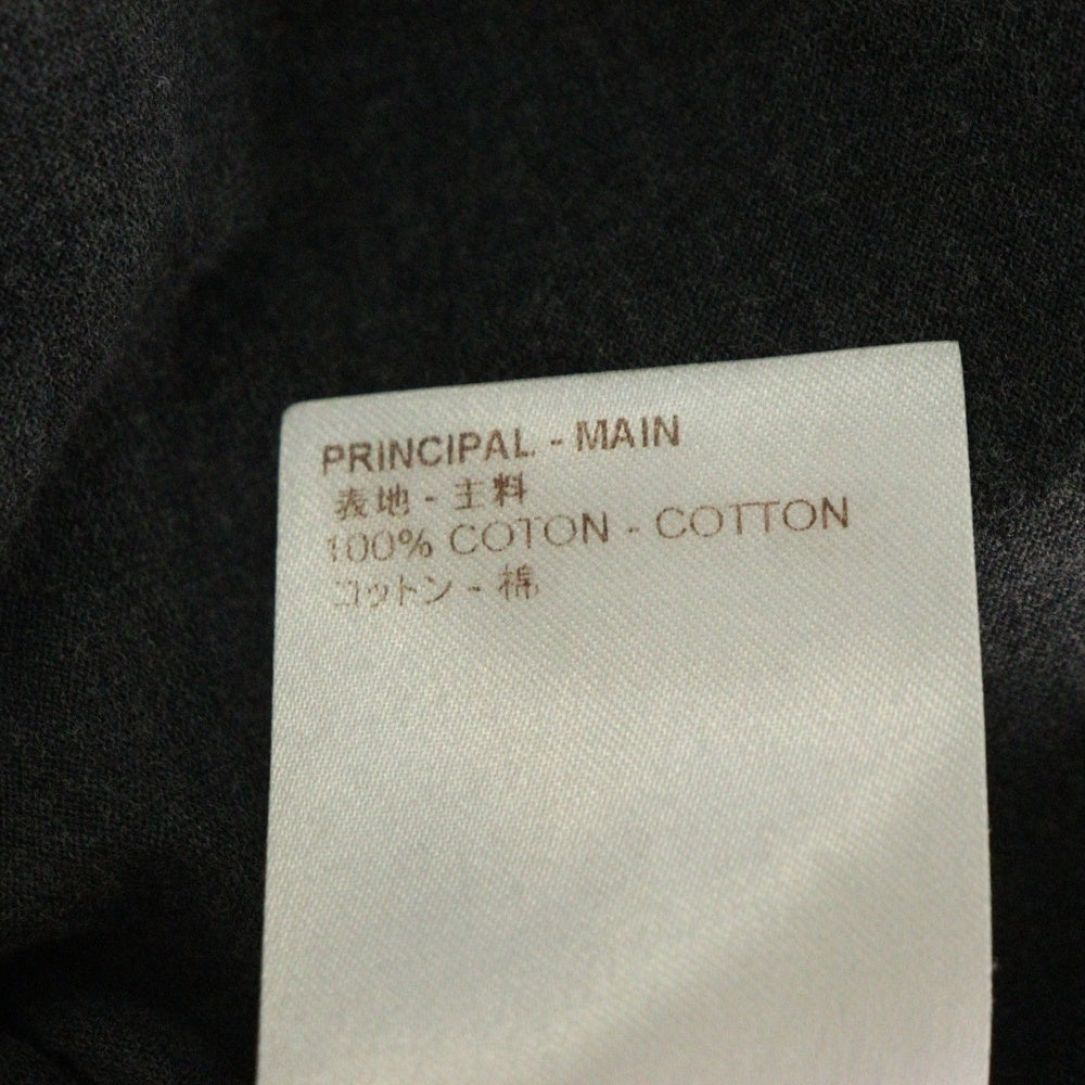LOUIS VUITTON(ルイヴィトン) 17SS ワンポイントロゴ刺繍 クルーネック 半袖Tシャツ カットソー グレー RM171Q JC8 HAY50W
