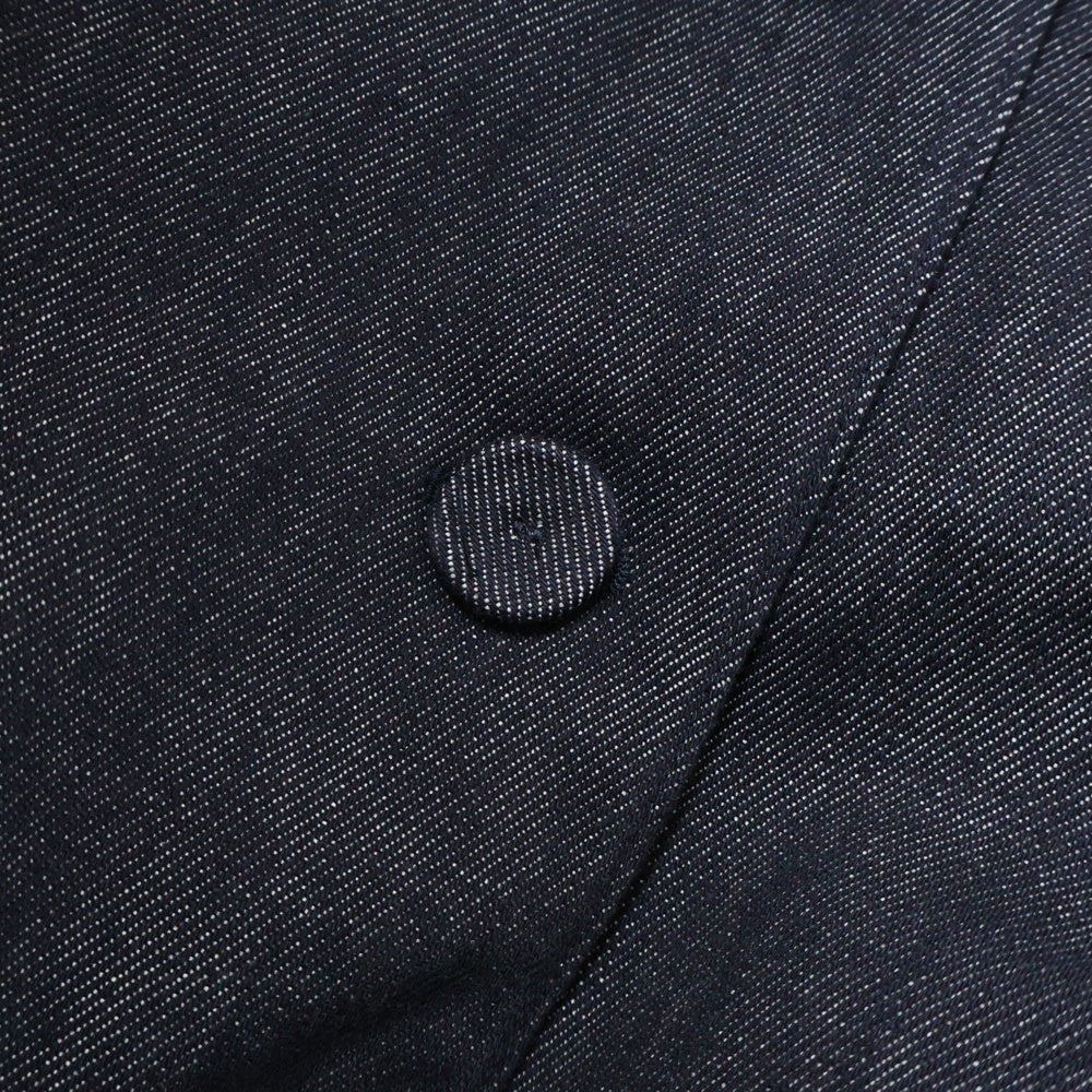 FENDI(フェンディ) アームロゴ刺繍 デニム 3B テーラードジャケット インディゴ レディース FLF765 AQ90