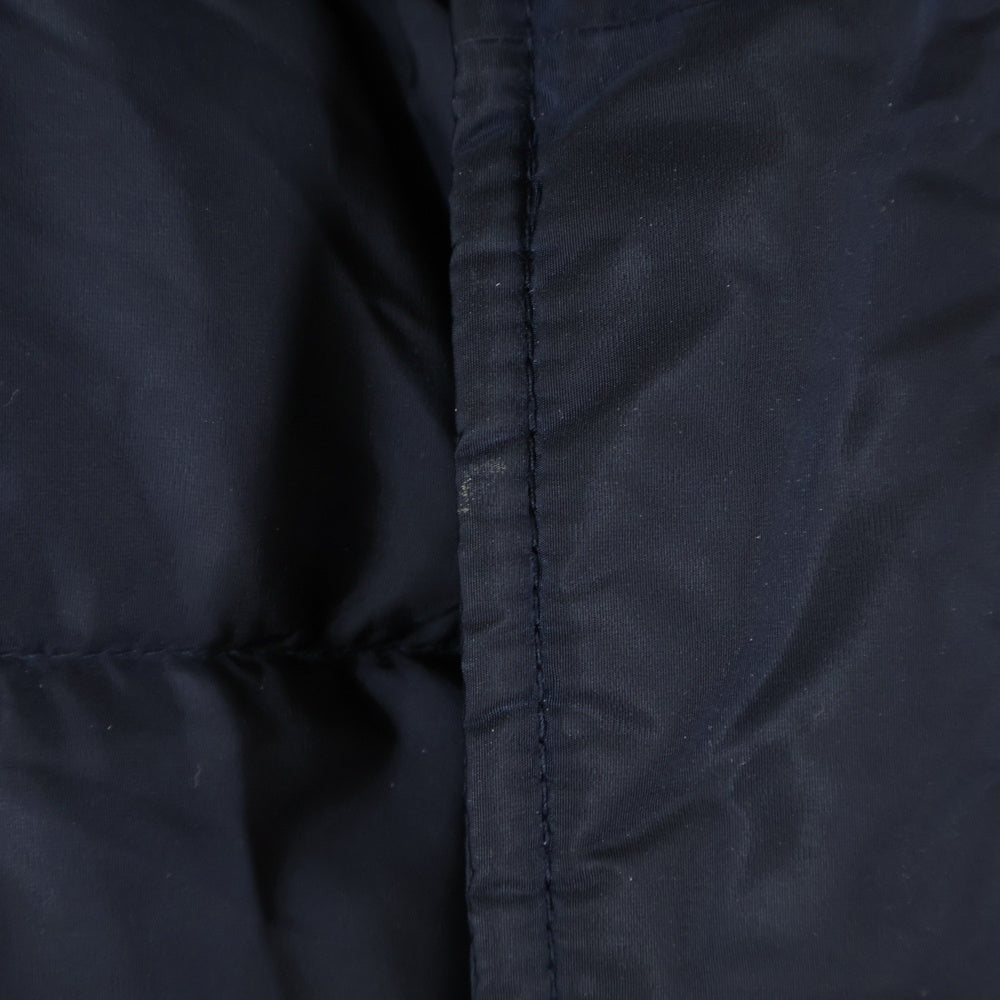 PRADA(プラダ) 18AW トライアングルロゴプレート ナイロン ジップアップ ダウンジャケット ネイビー SGH049