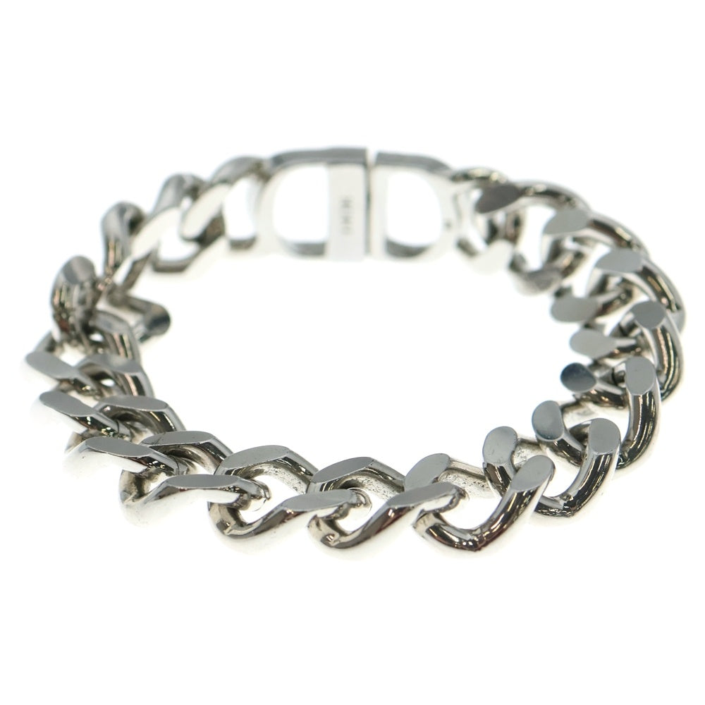 Christian Dior(クリスチャンディオール) CDアイコン ブレスレット チェーン シルバー