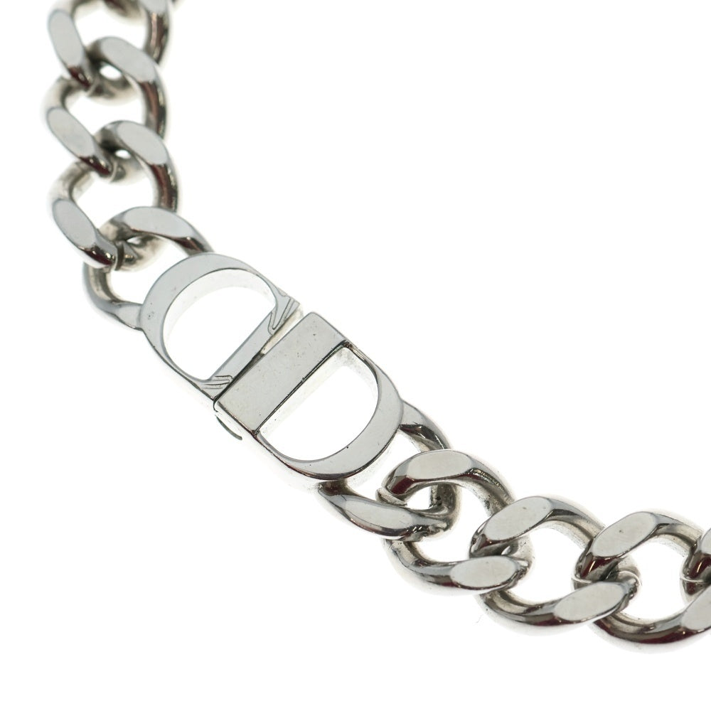 Christian Dior(クリスチャンディオール) CDアイコン ネックレス ペンダント チェーン シルバー