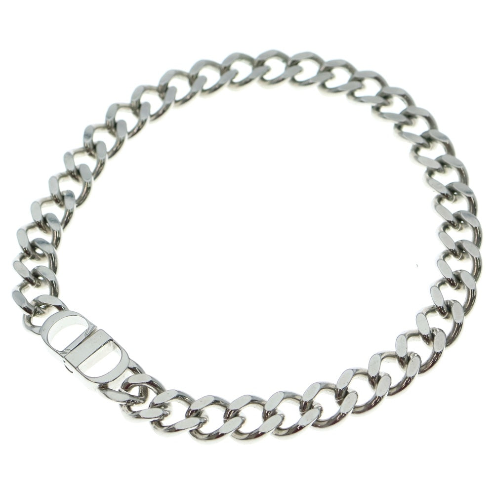 Christian Dior(クリスチャンディオール) CDアイコン ネックレス ペンダント チェーン シルバー