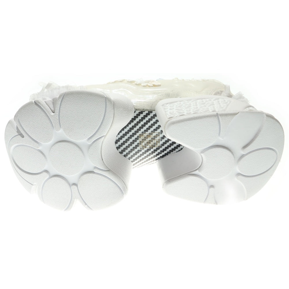 NOIR KEI NINOMIYA(ノワール ケイニノミヤ) 24AW ×Reebok FULLY FULLY リーボック ポンプフューリー ビーズ刺繍 厚底 ローカットスニーカー レディース RMIA06YC99MAT0010100