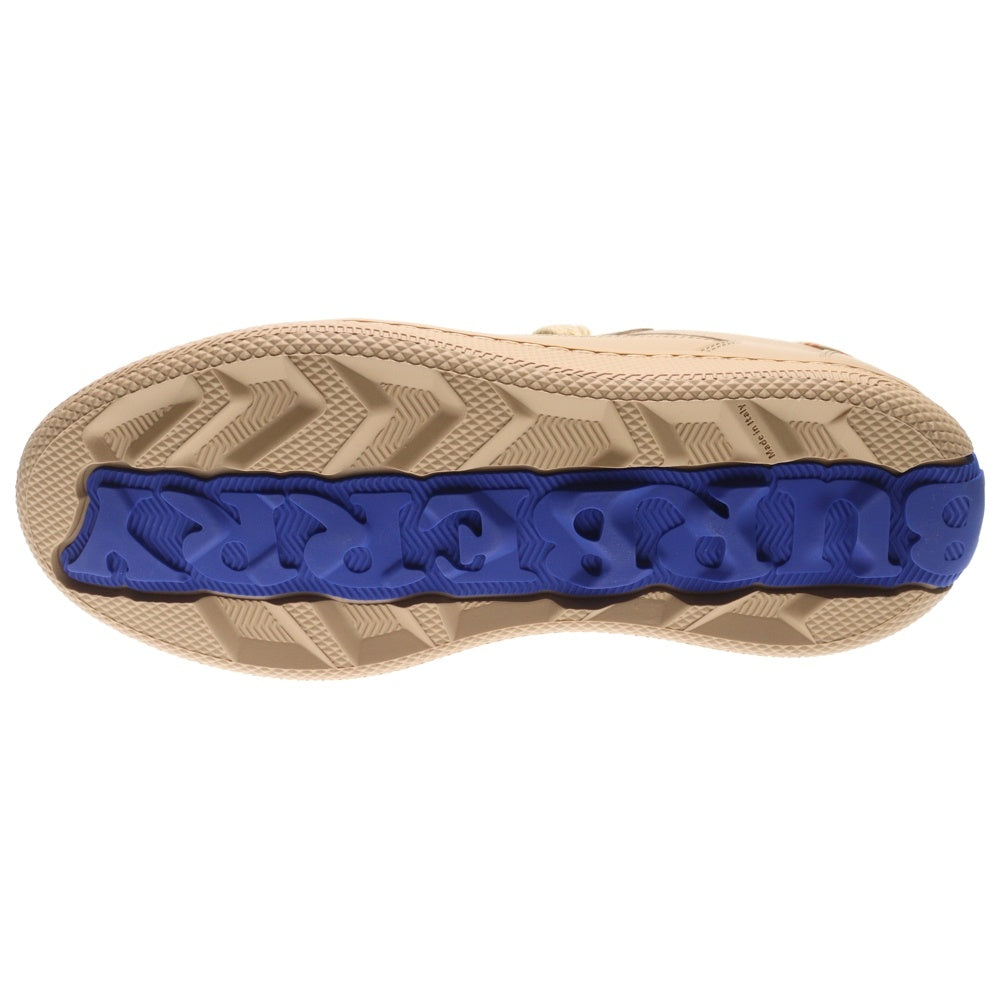 BURBERRY(バーバリー) レザー&チェック テラスローカットスニーカー ベージュ