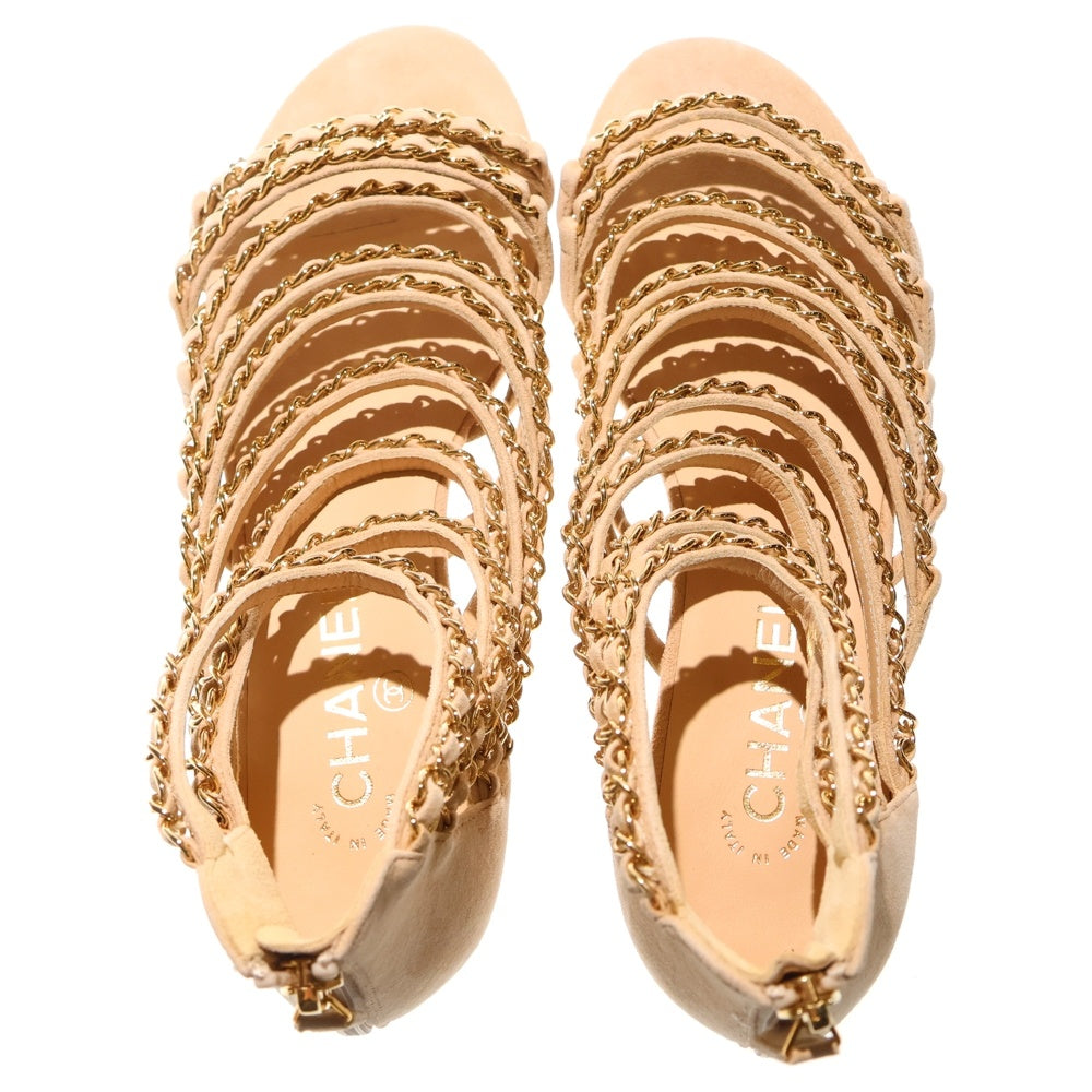 CHANEL(シャネル) ココマーク スエードレザー チェーン ストラップ