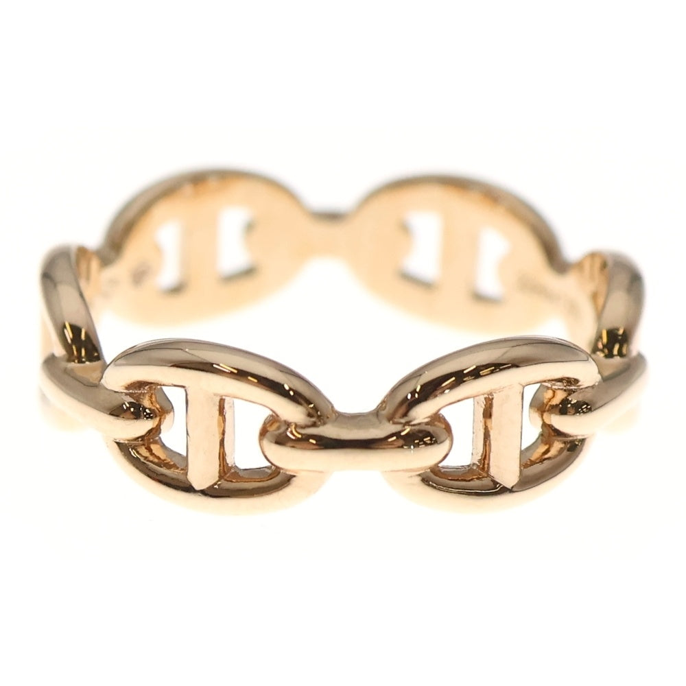 HERMES(エルメス) シェーヌダンクル アンシェネリング 指輪 Au750PG ピンクゴールド