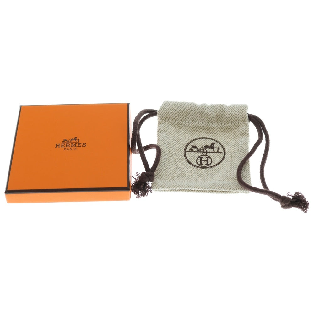 HERMES(エルメス) オランプPM リング 指輪 ゴールド×ブラック エプソン GP