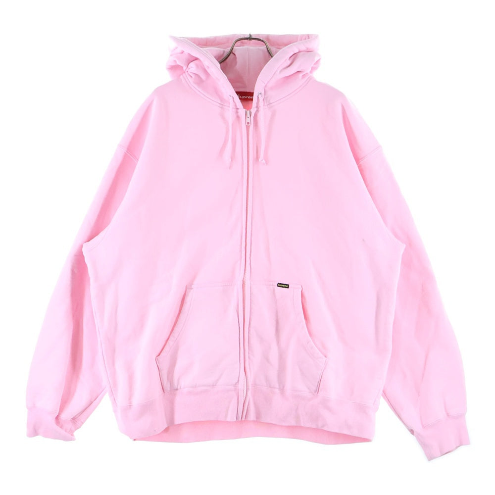 SUPREME(シュプリーム) 24AW Work Zip Up Hooded Sweatshirt ワーク ジップアップ スウェットパーカー フーディー ピンク