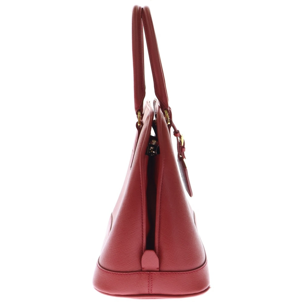 PRADA(プラダ) サフィアーノ 2WAYハンドバッグ ショルダーバッグ レッド レザー BN2567 ゴールド金具