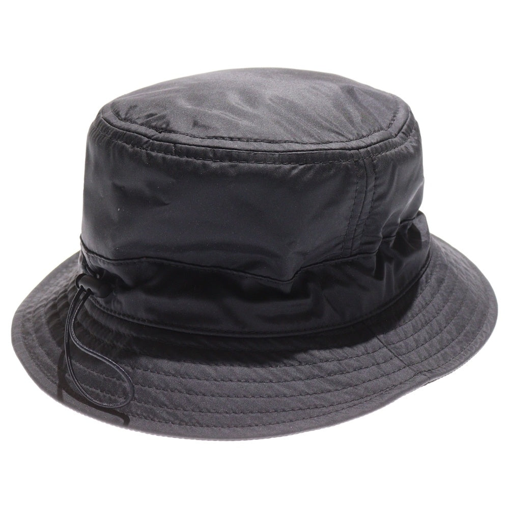 MONCLER(モンクレール) ×FRAGMENT ナイロンハット バケットハット 帽子 ブラック