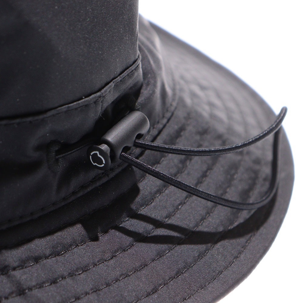 MONCLER(モンクレール) ×FRAGMENT ナイロンハット バケットハット 帽子 ブラック