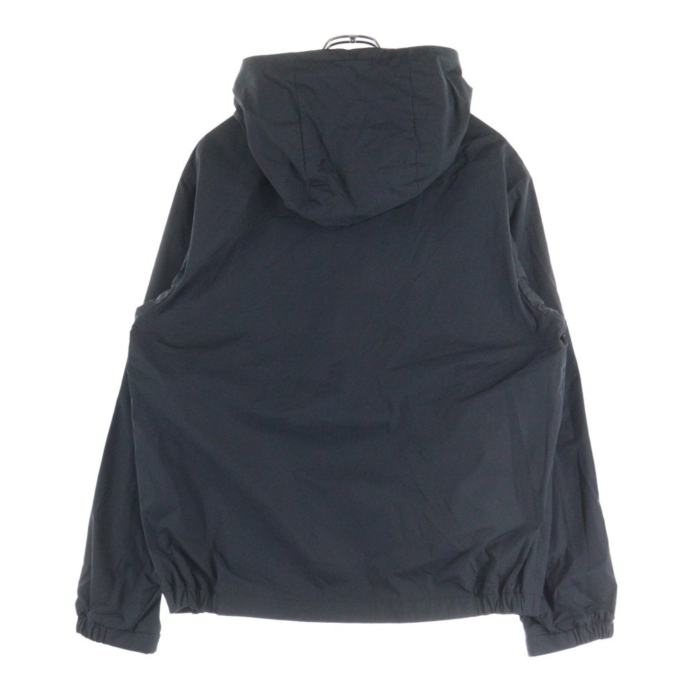 MONCLER(モンクレール) MOYSE モイース ワッペンロゴ サイドライン ナイロン フーデッド ジップアップ ジャケット ブラック J10911A00047 54A91