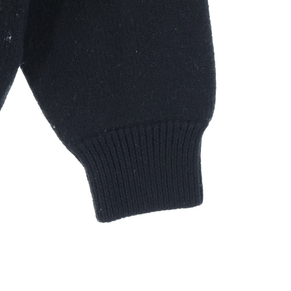 GIVENCHY(ジバンシィ) 18AW ロゴジャガード クルーネック プルオーバー 長袖ニット セーター ブラック BM900G400M