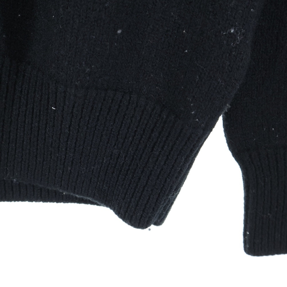 GIVENCHY(ジバンシィ) 18AW ロゴジャガード クルーネック プルオーバー 長袖ニット セーター ブラック BM900G400M