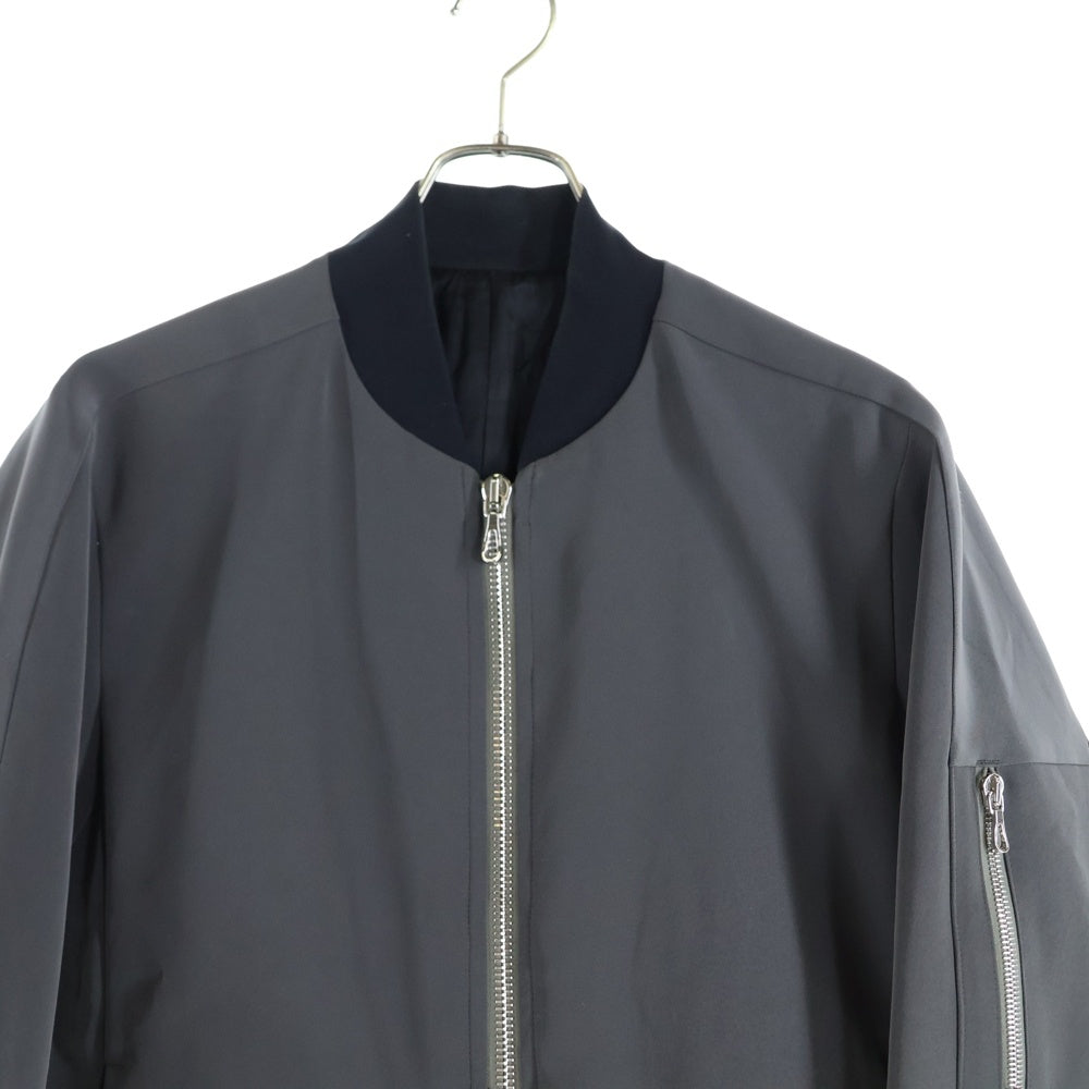 ATTACHMENT(アタッチメント) 20SS Ta/Pe ダブルフェイス MA-1 ジャケット ブルゾン グレー/ブラック AB01-246