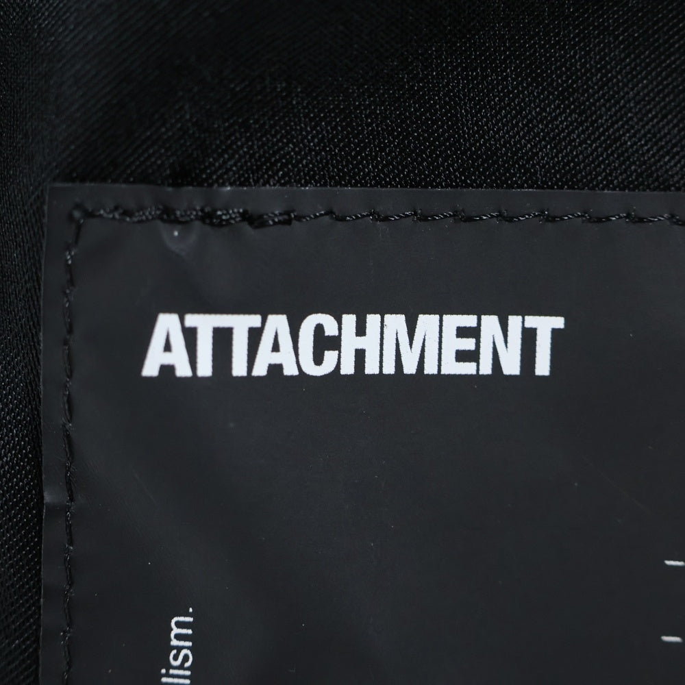 ATTACHMENT(アタッチメント) 20SS Ta/Pe ダブルフェイス MA-1 ジャケット ブルゾン ブラック AB01-246