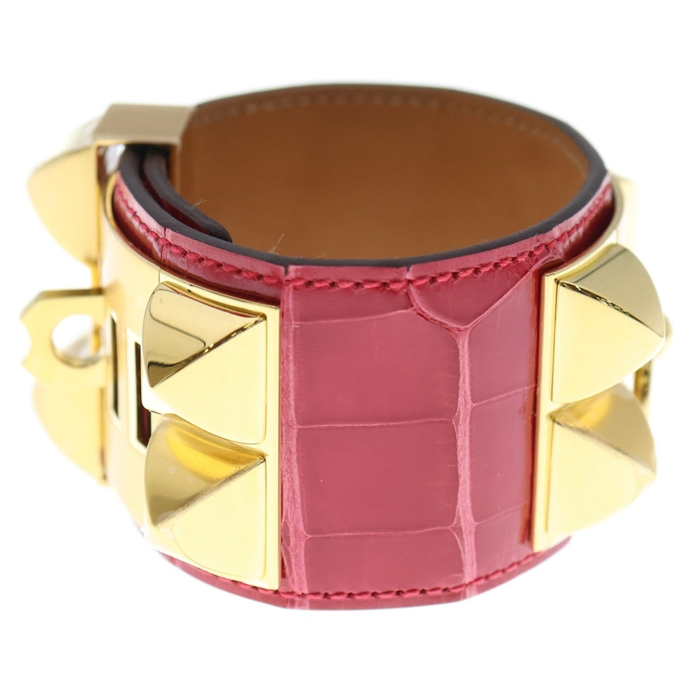 【桜】エルメス アルミニウム コリエドシアン バングル エルメス コリエドシアン バングル SH 925 41.1g シルバー A2444284