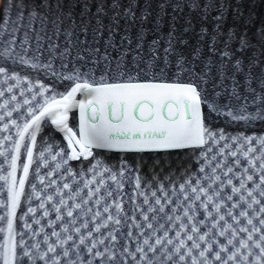 GUCCI(グッチ) グラデーションGG ウールジャカードパンツ グレー 10 800838 レディース