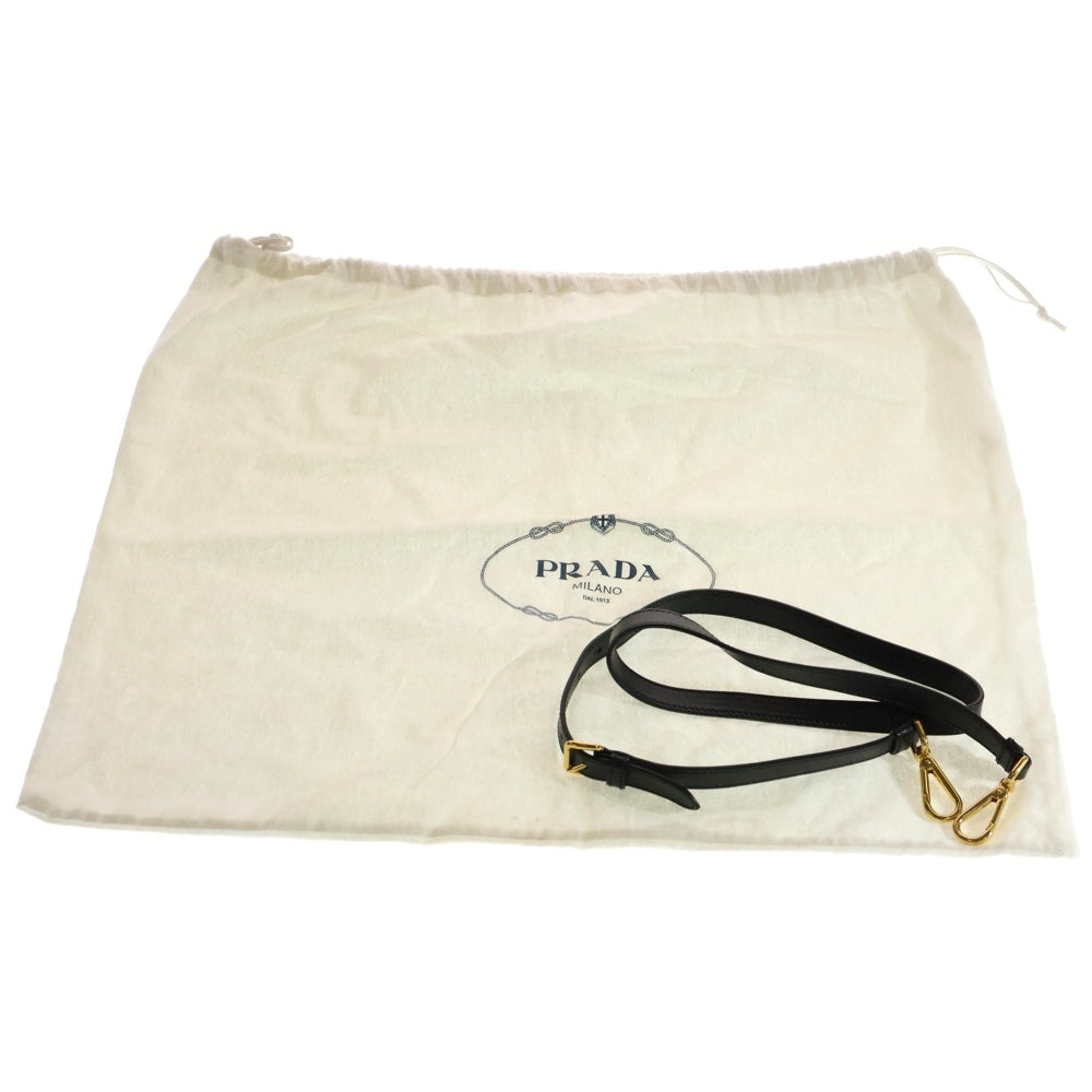 PRADA(プラダ) 2wayバッグ ブラック レザー ハンドバッグ ショルダーバッグ 1BG625 レディース