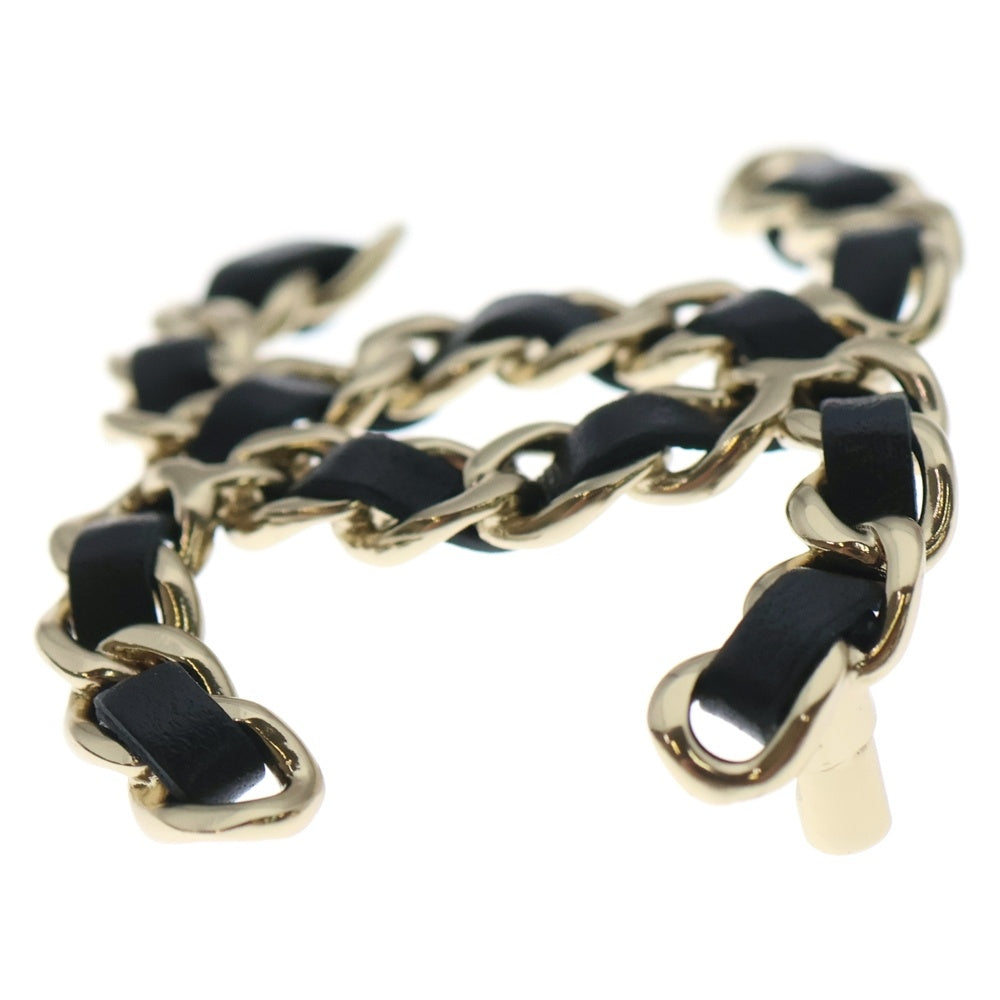 CHANEL(シャネル) ココマーク ブローチ GP ゴールド×ブラック B22V