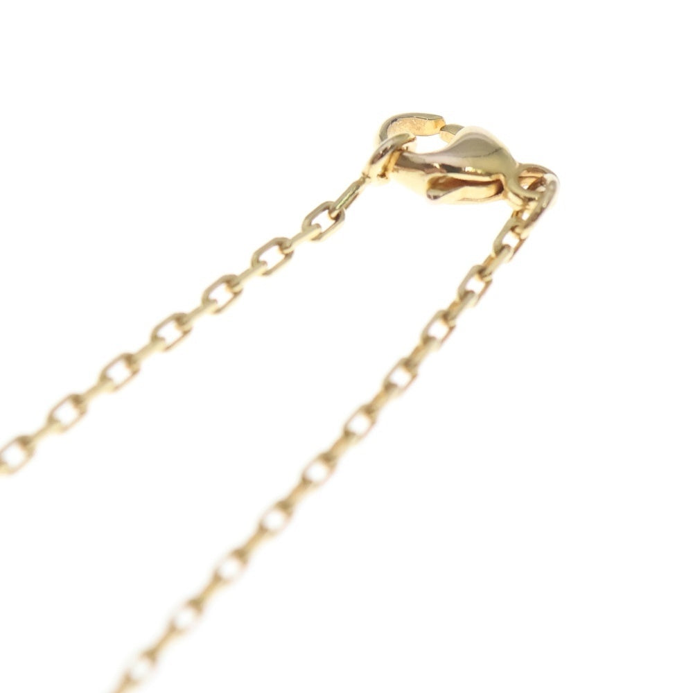 HERMES(エルメス) ポップH ミニ ネックレス ペンダント チェーン マロングラッセ ゴールド×ホワイト GP レディース