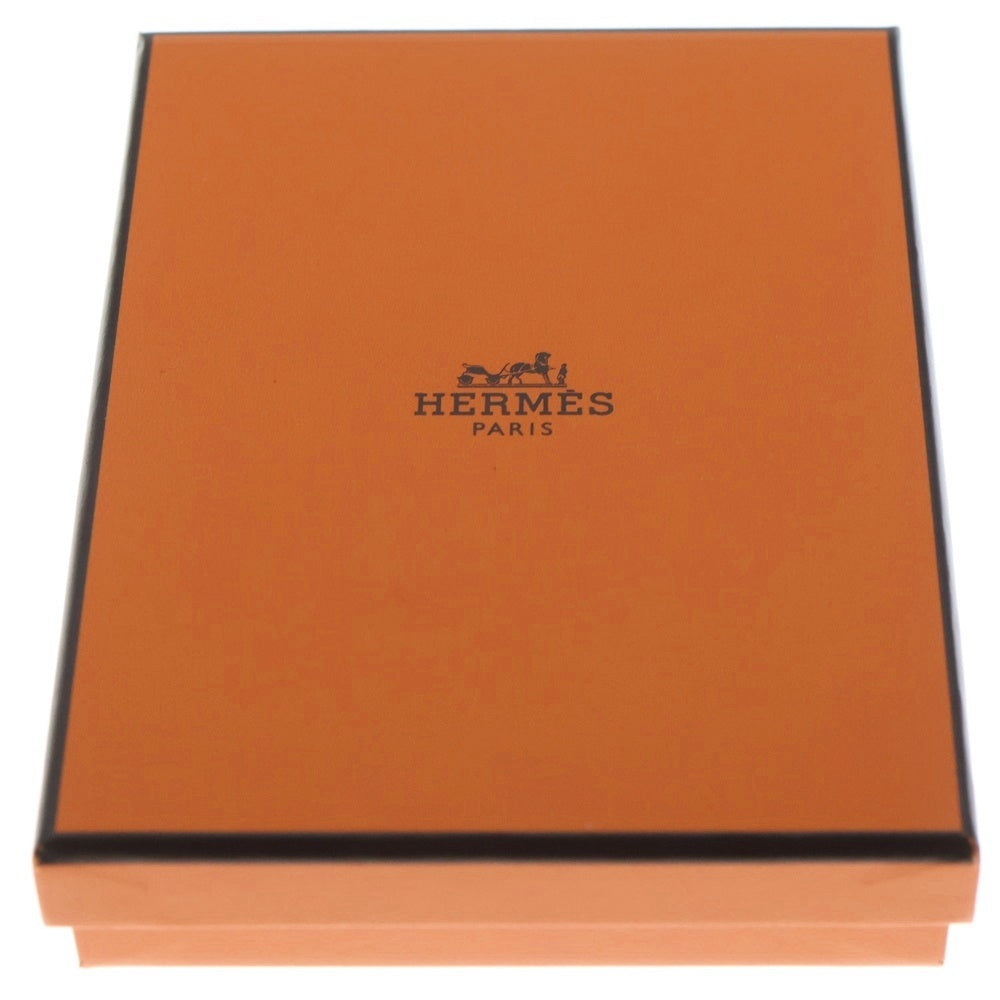 HERMES(エルメス) ポップH ミニ ネックレス ペンダント チェーン マロングラッセ ゴールド×ホワイト GP レディース