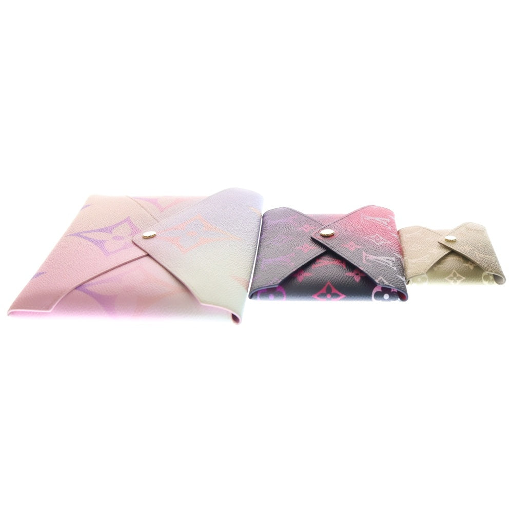 LOUIS VUITTON(ルイヴィトン) モノグラム スプリング ザ シティ ポシェットキリガミ ポーチ ケース セカンドバッグ クラッチバッグ ピンク マルチカラー レザー M81271 ゴールド金具