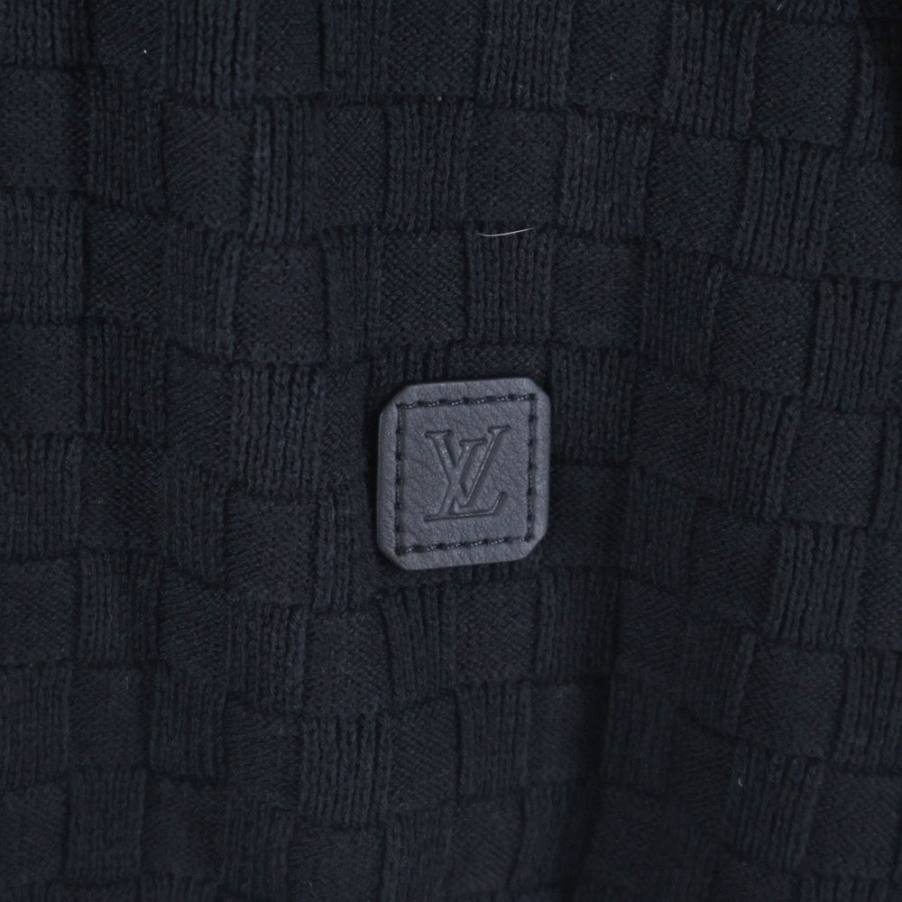 LOUIS VUITTON(ルイヴィトン) ダミエ レザーロゴパッチ コットン
