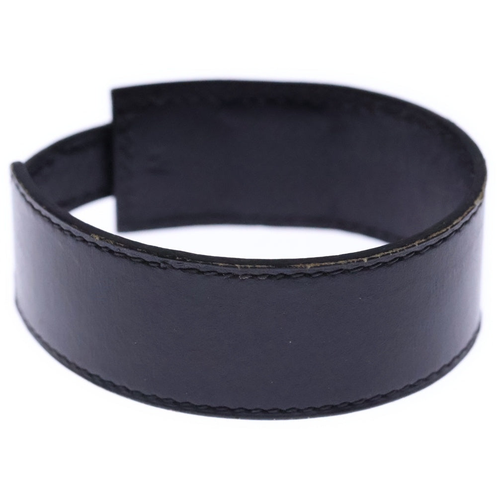 HERMES(エルメス) アルテミス ブレスレット ブラック ゴールド金具