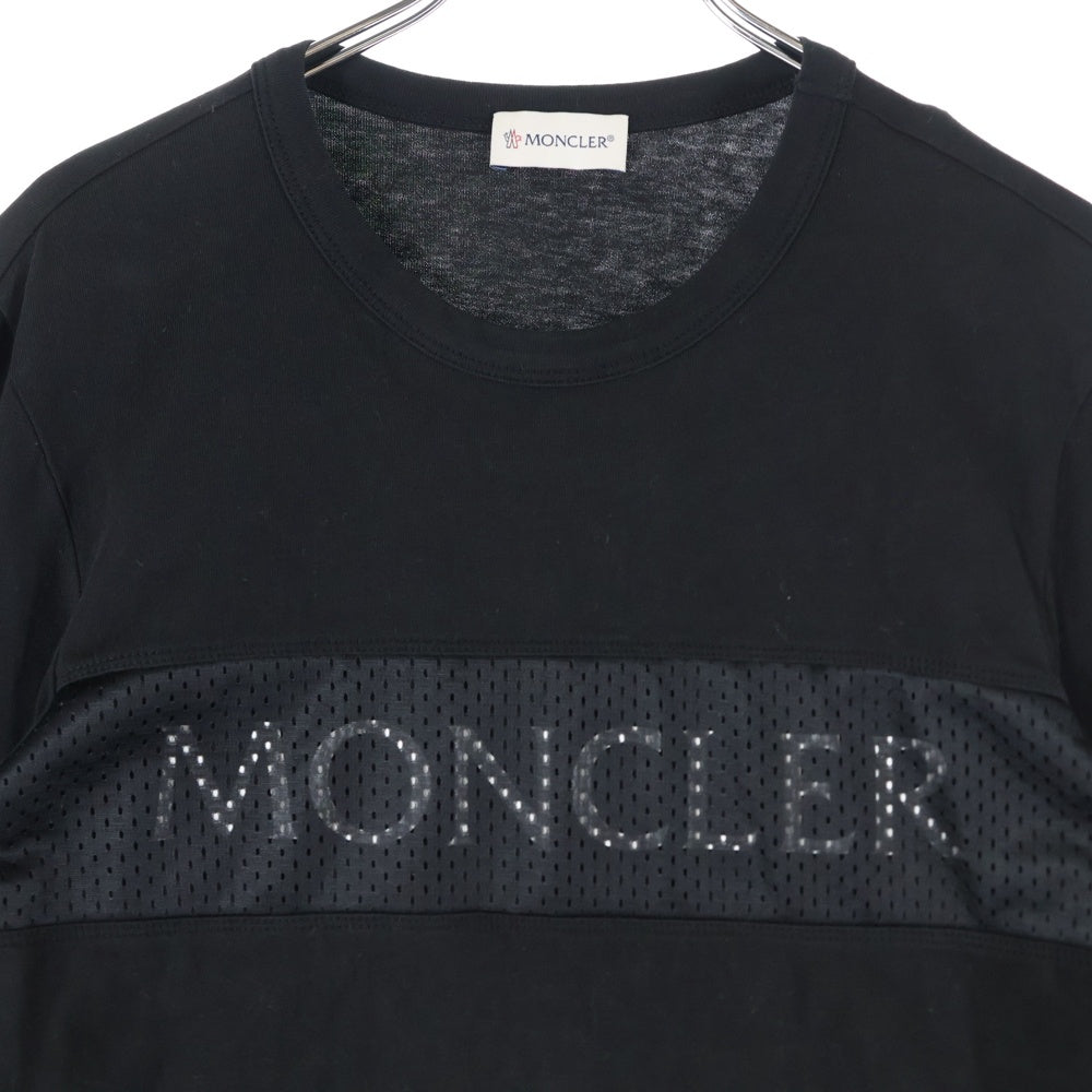 MONCLER(モンクレール) 21SS ワッペン ロゴプリント メッシュ切り替え
