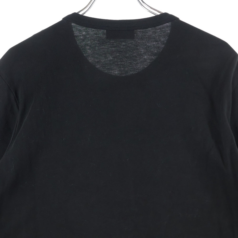 【人気】XL モンクレール メッシュロゴ ワッペン ロンT 長袖 カットソー 黒 人気】XL モンクレール メッシュロゴ ワッペン ロンT 長袖 カットソー