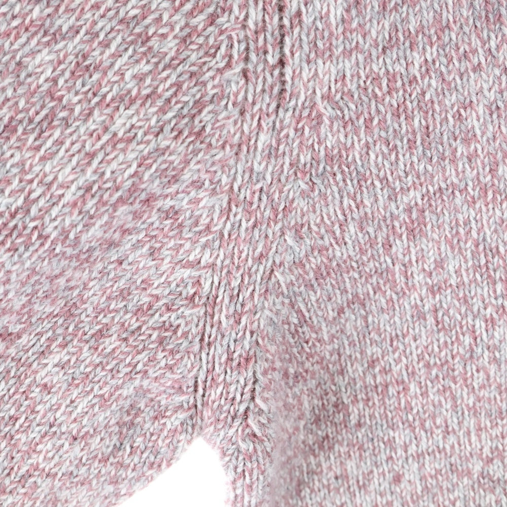 HERMES(エルメス) グラデーション ジャガード カシミヤニット 長袖カーディガン パープル/ライトブルー