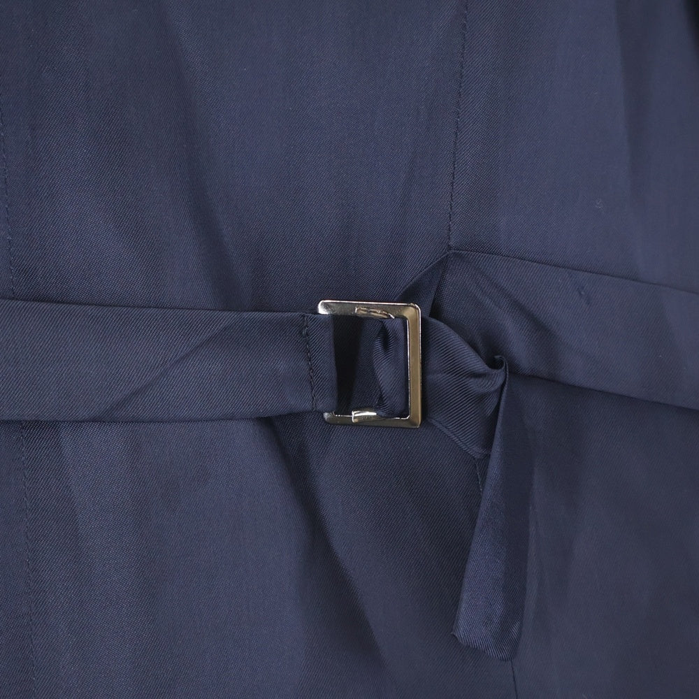 PRADA(プラダ) 22AW バージンウール 4B ジレ ベスト ネイビー UGL37