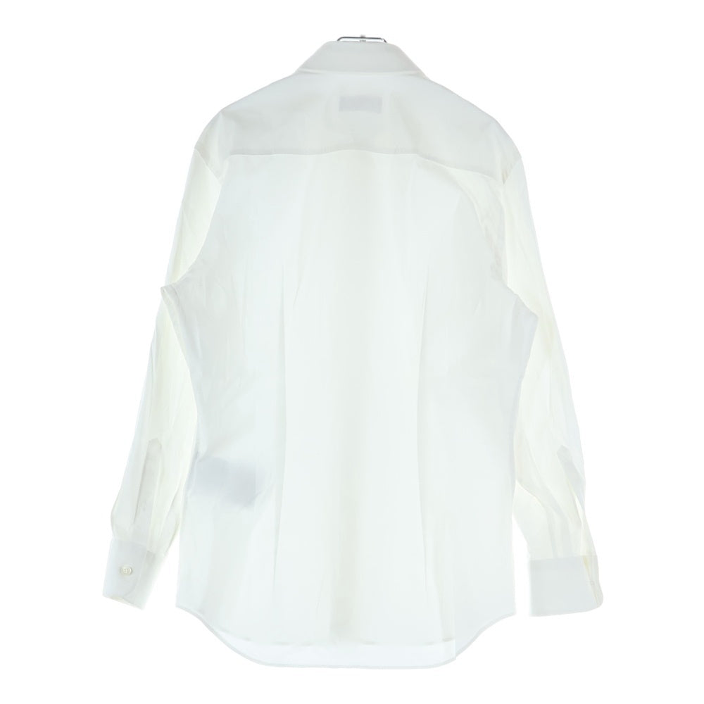 PRADA(プラダ) レギュラーカラー コットン 長袖シャツ ホワイト