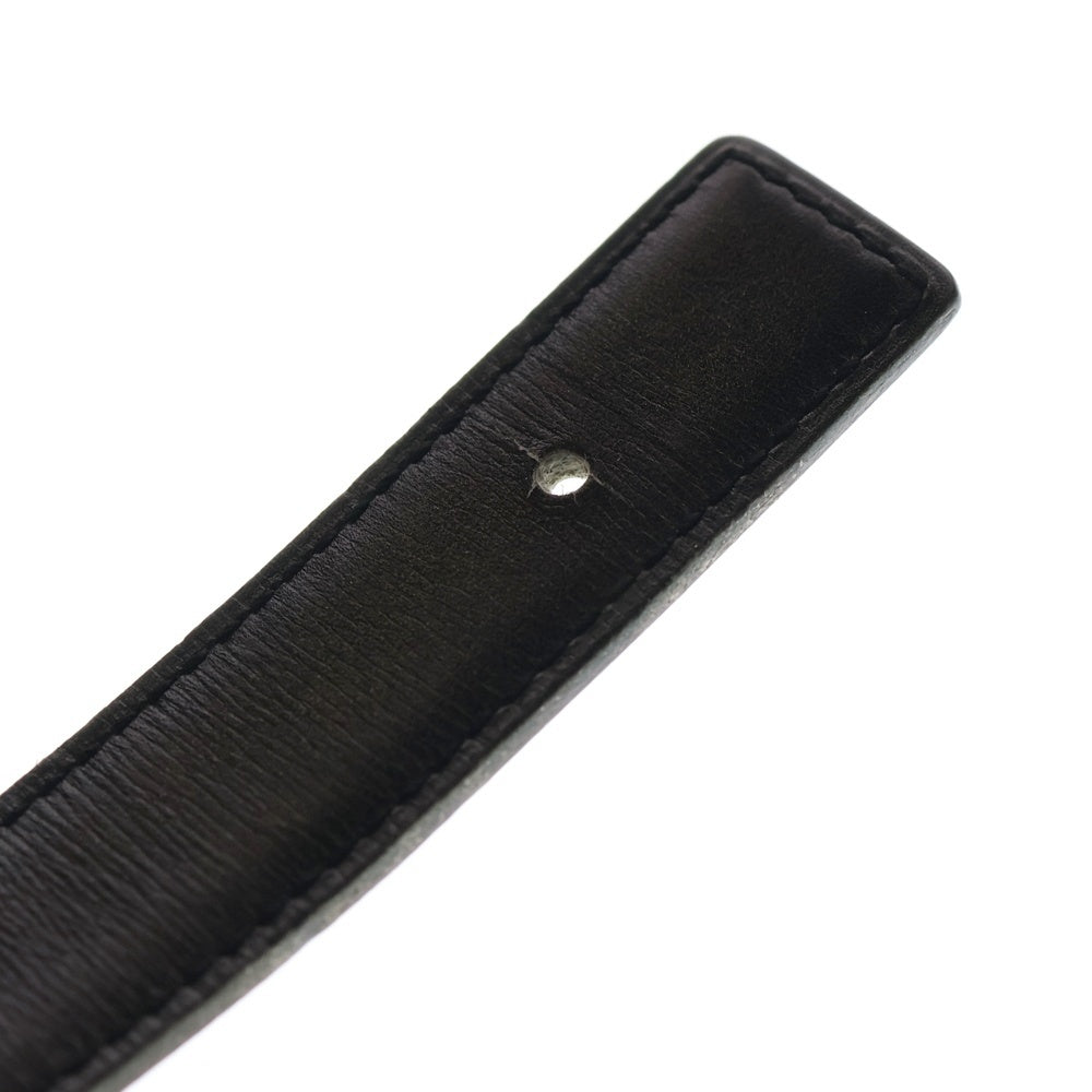 HERMES(エルメス) コンスタンス Hベルト ブラウン レザー ゴールド金具