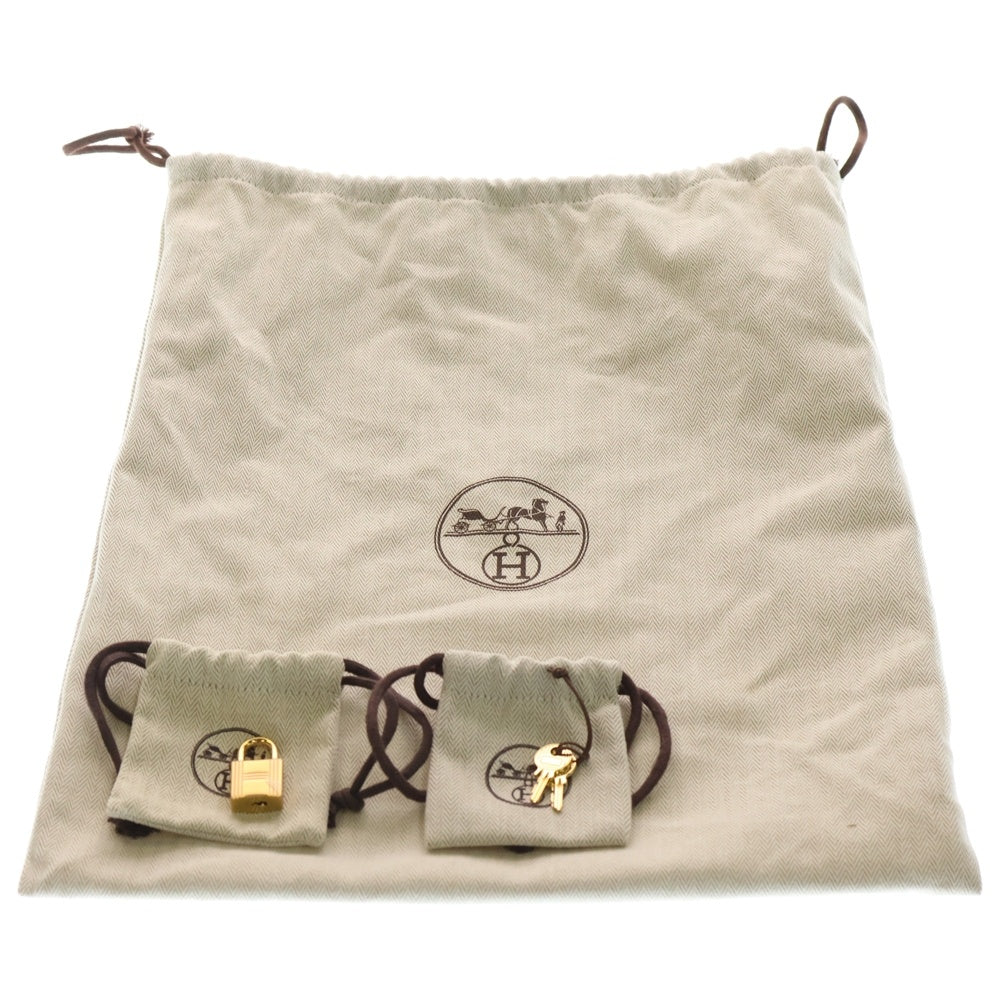 HERMES(エルメス) ピコタンロックPM ヴェールアマンド トリヨンレザー ハンドバッグ ゴールド金具 W刻印 レディース