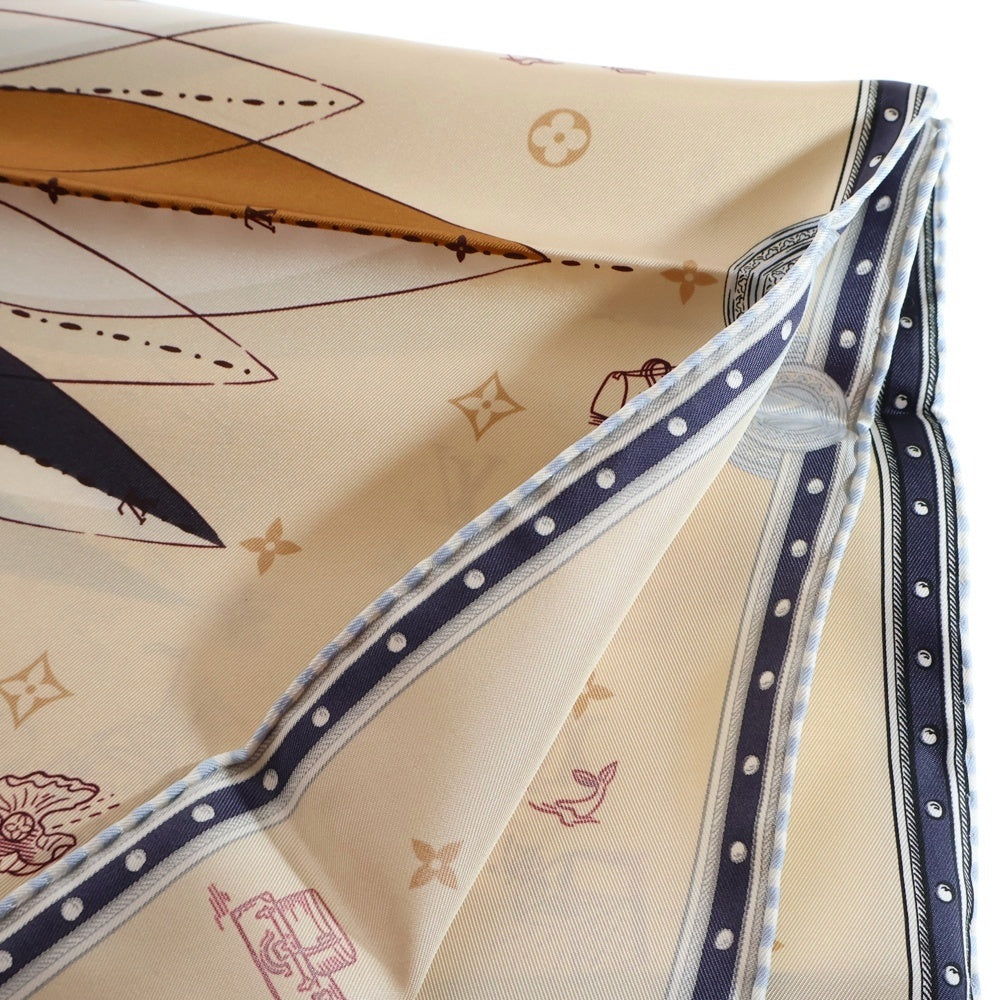 LOUIS VUITTON(ルイヴィトン) シルクスカーフ アニマルモチーフ