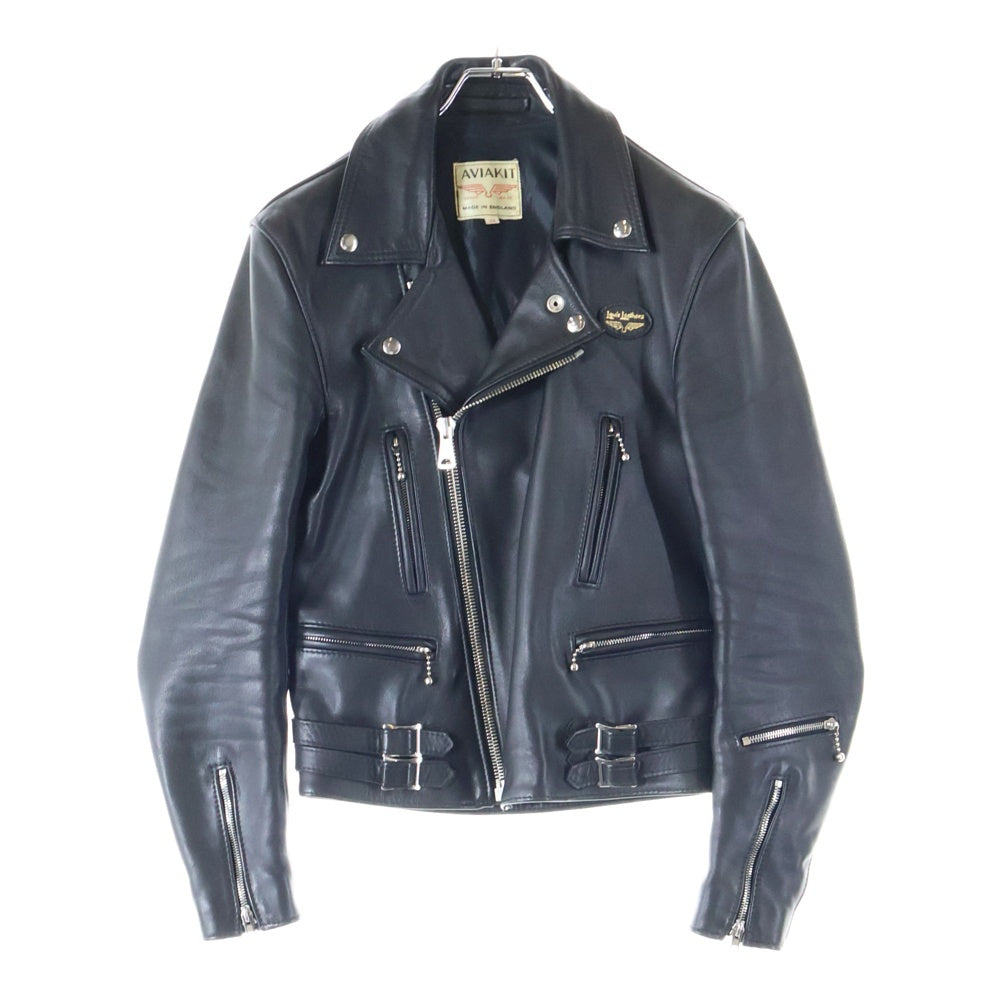 Lewis Leathers(ルイスレザー) 391 LIGHTNING ライトニング レザー ジップアップ ダブル ライダースジャケット ブラック