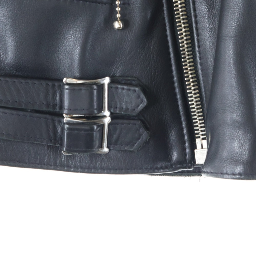 Lewis Leathers(ルイスレザー) 391 LIGHTNING ライトニング レザー ジップアップ ダブル ライダースジャケット ブラック